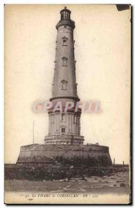 Old Postcard Cordouan Lighthouse