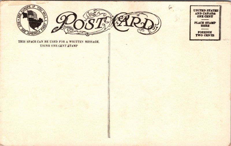 Postcard Panorama of Ogden, Utah