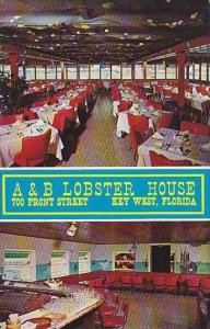 Florida Key West A & B Lobster House Restaurant