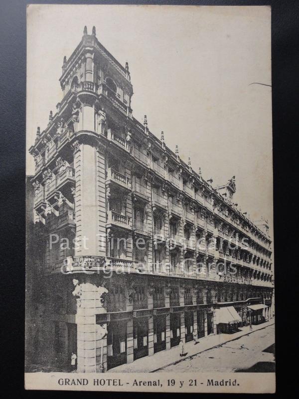 Old PC Spain: Madrid 'GRAND HOTEL' Arenal 19 y 21