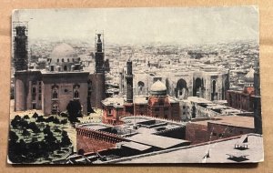 VINTAGE UNUSED .01 POSTCARD - VIEW OF CAIRO, EGYPT - CREASES