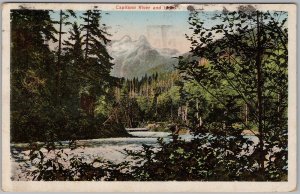 1931 Capilano River Vancouver BC Vintage Postcard Leonard Frank H82