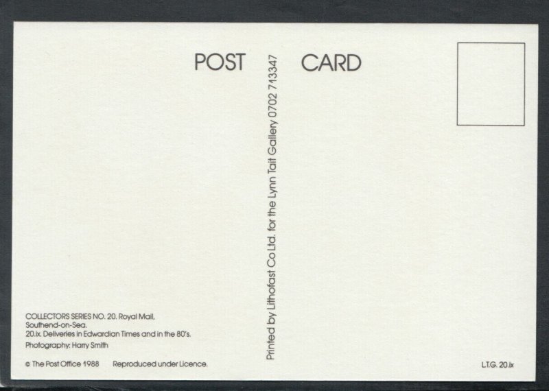 Essex Postcard - Southend-On-Sea, Royal Mail Deliveries in Edwardian Times BX746