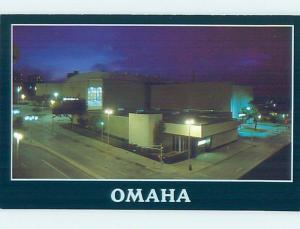 Unused 1980's CIVIC AUDITORIUM Omaha Nebraska NE H4849@