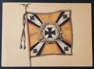 GERMANY THIRD 3rd REICH ORIGINAL PROPAGANDA WEHRMACHT FLAGS LUFTWAFFE
