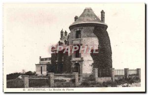 Old Postcard Ault Onival The Stone Mill