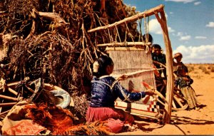 Navajo Indian Weaver