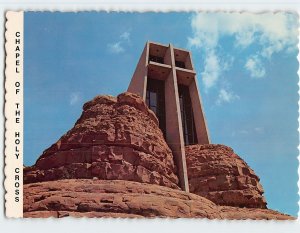 Postcard Chapel of the Holy Cross, Sedona, Arizona