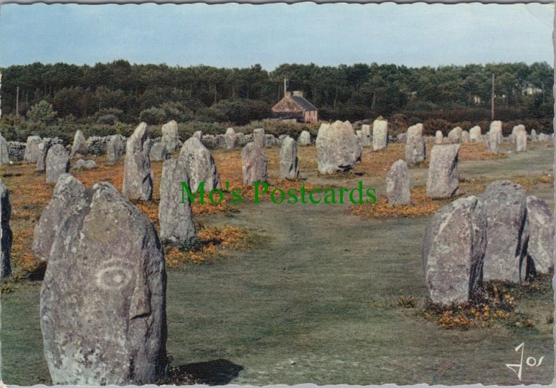 France Postcard -La Bretagne En Couleur-Les Alignements Du Menec, Carnac RR15636 