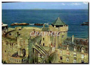 Postcard Moderne Saint Malo Quic Tour Groigne