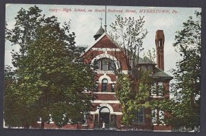 1915 HIGH SCHOOL ON SOUTH RAILROAD ST, MYERSTOWN PA