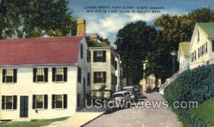 Leyden Street, First St - Plymouth, Massachusetts MA