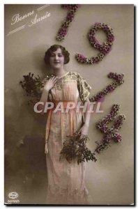 Old Postcard Fantasy Year 1914 Female