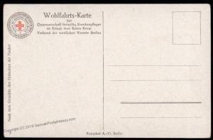 Germany WWI Red Cross Pride Patriotic Deutsches Rotes Kreuz Artist Signed 79509