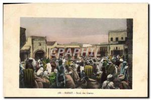 VINTAGE POSTCARD Reduction Souk of the Grains