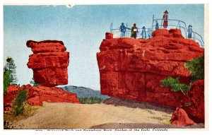 Colorado Garden of Gods Balanced Rock and Steamboat Rock