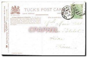 Old Postcard A Sunny Afternoon at Runswick Yorkshire