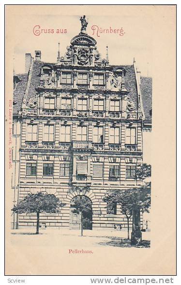 Pellerhaus, Gruss Aus Nurnberg (Bavaria), Germany, 1900-1910s