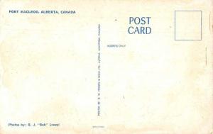 Fort Macleod Alberta Canada Multiview Vintage Postcard J77264