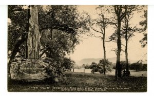 MA - Stockbridge. Old Indian Monument & Golf Links