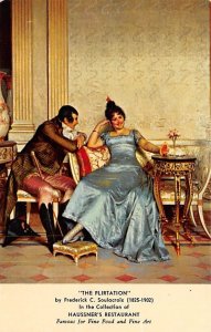 Haussner's Restaurant The Flirtation - Baltimore, Maryland MD Postcard