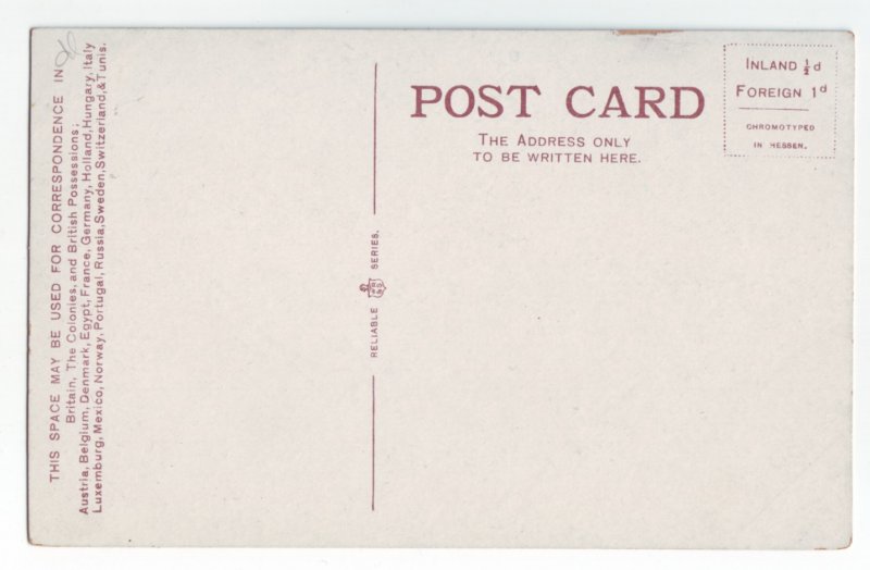 P1234 old  unused postcard h. logan coffee house high st. dumfries scotland