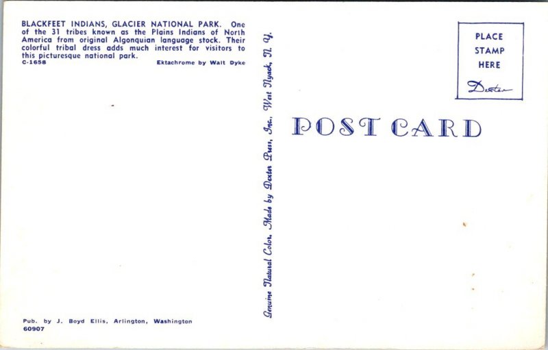 Blackfeet Indians - [MX-699]