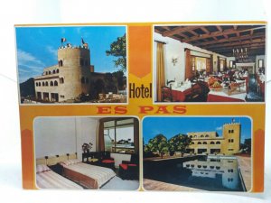 Hotel Es Pas Vallgornera Lluchmayor Mallorca Vintage Postcard