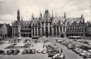 BELGIUM BRUGGE BRUGES HOTEL DU GOUVERNEMENT PROVINCIAL CLASSIC CARS IN FRONT