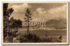 Old Postcard Antibes General View