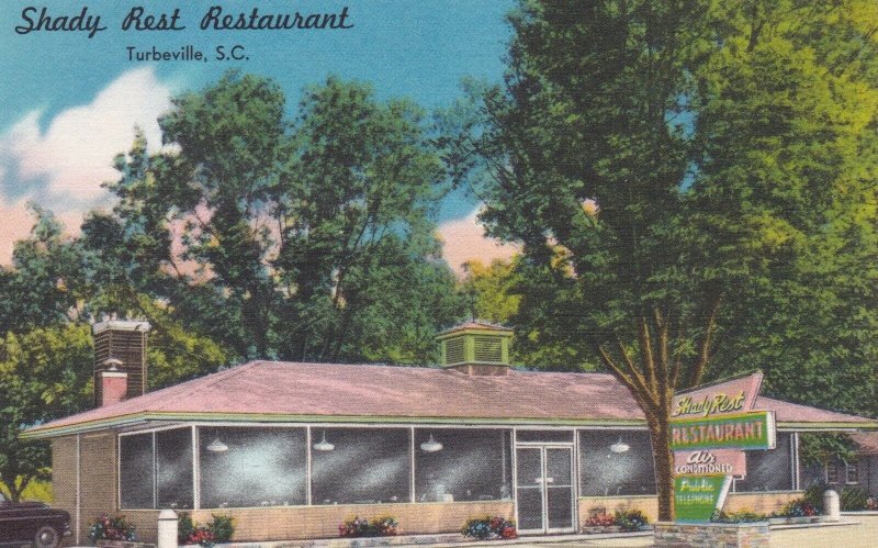 South Carolina Turbeville Shady Rest Restaurant sk2316