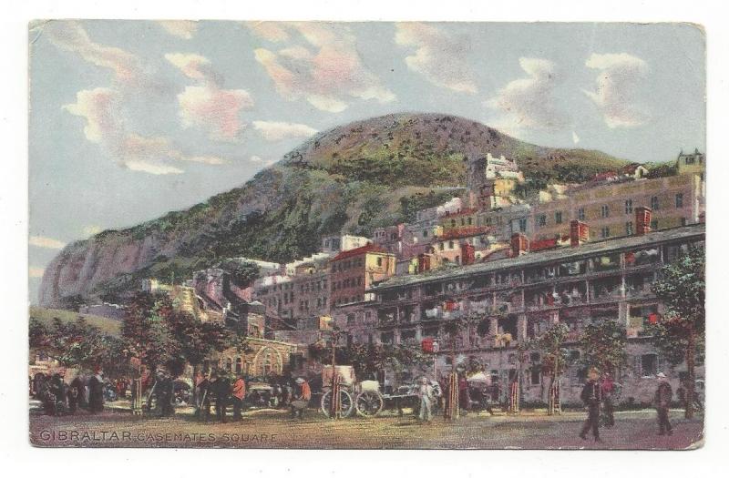 Prudential Insurance Co Gibraltar Casemates Advert Postcard