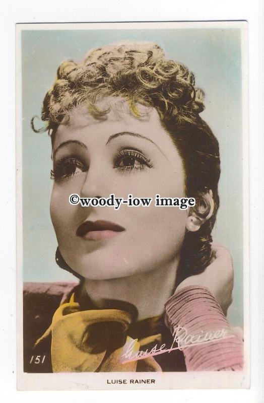 b4900 - Film Actress - Luise Rainer - No.151 - postcard