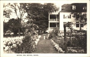 Bethel Maine ME Hotel 1940s RPPC Real Photo Postcard