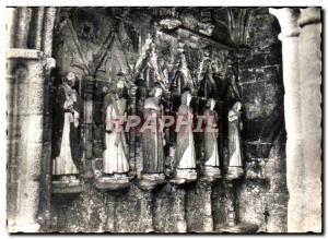 Postcard Modern Plouha kermaria year chapel lsquit century statues of the apo...