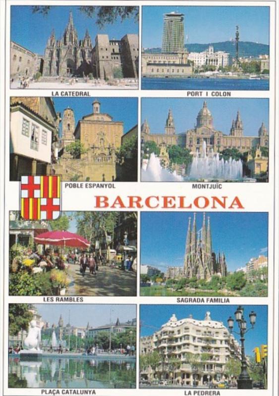 Spain Barcelona Multi View