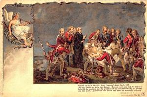 Colonial Heros Set Series II #30 Burial of Gen. Fraser 1903 Postcard