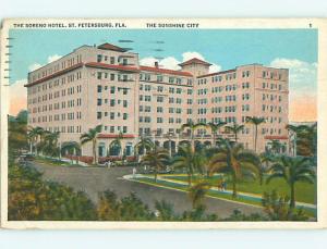 W-Border SORENO HOTEL St. Saint Petersburg Florida FL u9699