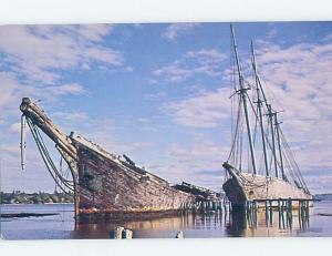 Pre-1980 NAMED BOAT Wiscasset Maine ME hp7989