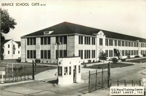 1930s Great Lakes Illinois US Naval Training Center RPPC Postcard 25-11593