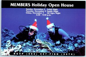 M-46195 Members Holiday Open House Aquarium of the Pacific Long Beach California