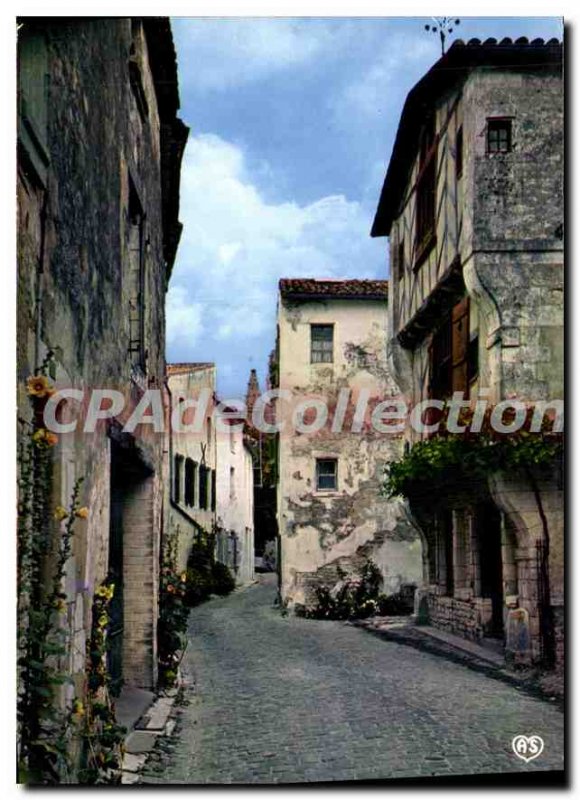 Modern Postcard Ile de re Saint Martin C. Ms. Vielles houses