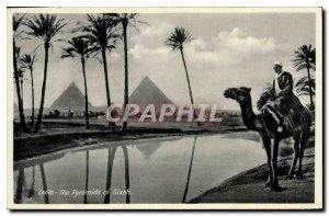 Postcard Ancient Egypt Egypt Cairo the pyramids of Giza