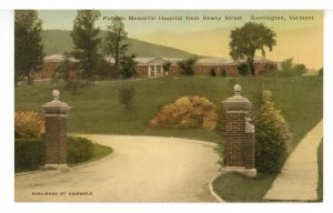 VT - Bennington. Putnam Memorial Hospital from Dewey Street