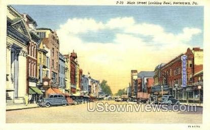 High Street - Pottstown, Pennsylvania PA  