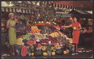 Farmers Market,Los Angeles,CA Postcard BIN