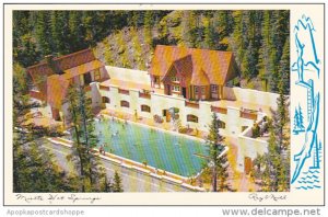 Canada Miette Hot Springs Swimming Pool Jasper Alberta