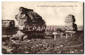 Royan Old Postcard rocks Vallieres