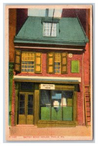 Betsy Ross House Philadelphia Pennsylvania PA UNPWB Postcard O20