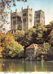 BR90361 durham cathedral from south west  uk